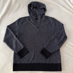Banana Republic Henley Sweater Hoodie